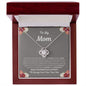 To my Mom---Love Knot Necklace