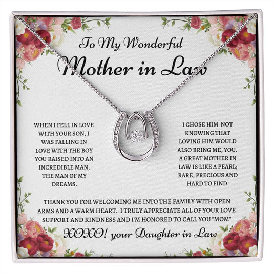 To my Wonderful Mother-in-Law---Alluring Beauty Necklace