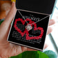 Love Knot Necklace--To my Soulmate