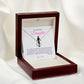 Delicate Heart Necklace--To my wonderful Daughter from Dad