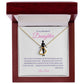 Delicate Heart Necklace--To my wonderful Daughter from Dad