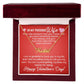 Personalized Name Necklace--To my Precious Wife--For Valentine's Day.